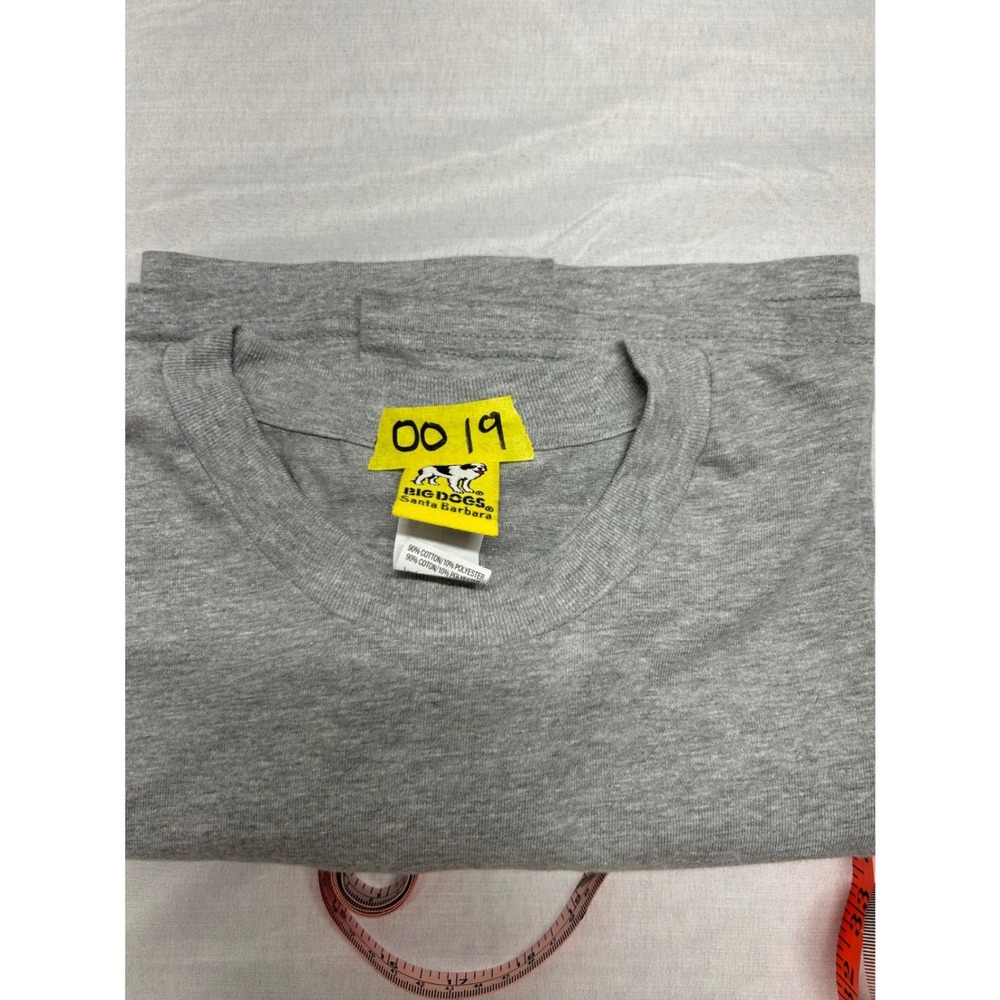 Big Dogs Coach Big Dog Graphic T-Shirt Mens XL Grey Vintage 1999 Sportswear - Picture 8 of 8